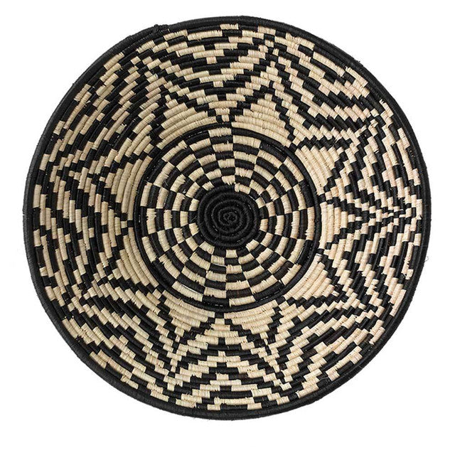 Black Starburst Basket