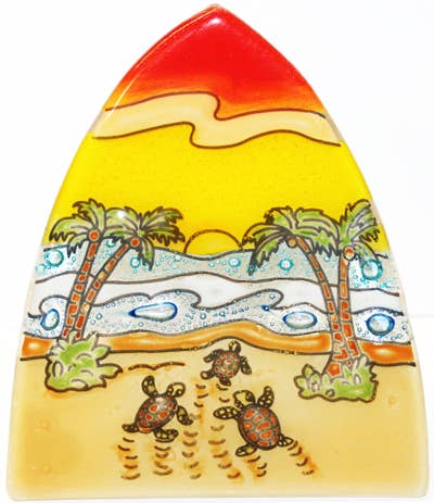 Sea Turtles Beach - Recycled Glass Nightlight