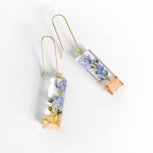 Botanical Forget-Me-Not Earrings