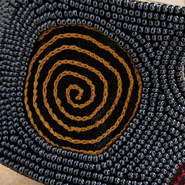 Chakkar Beaded Cuff Bracelet
