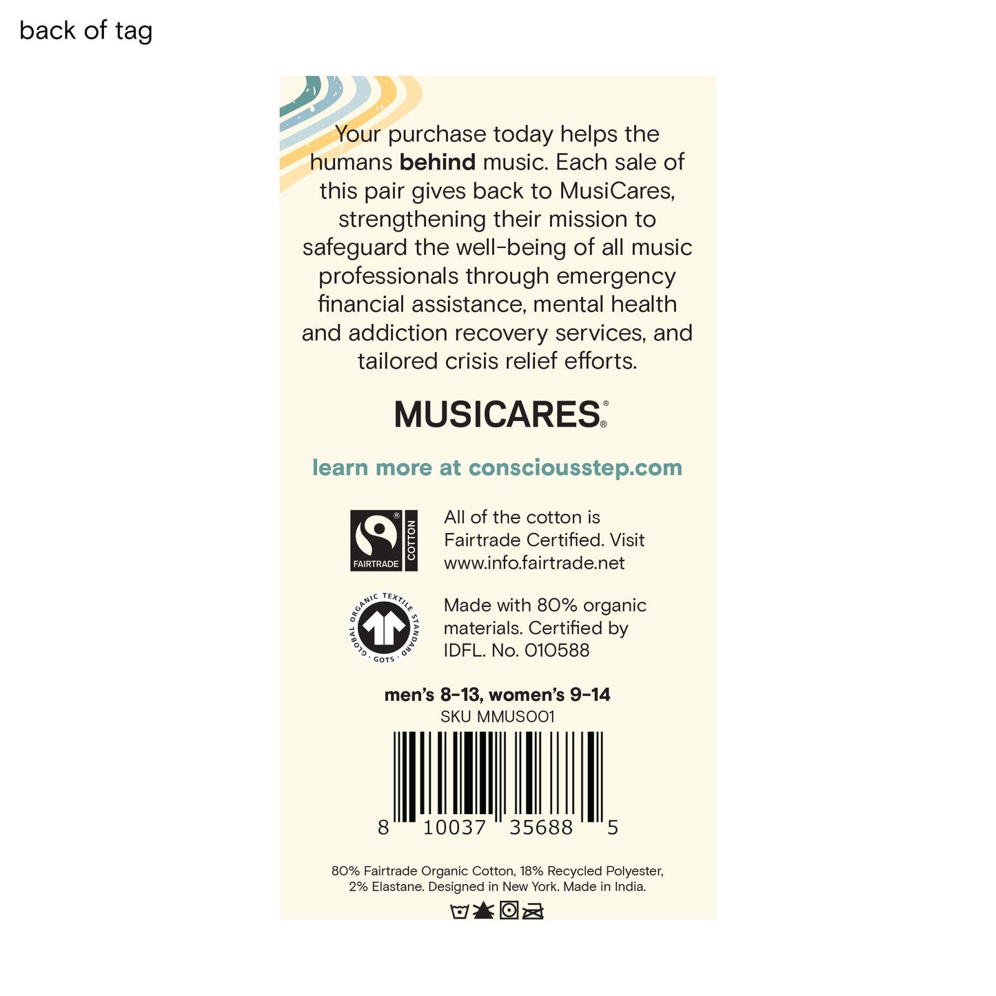 Socks that Support Music (Music Notes)