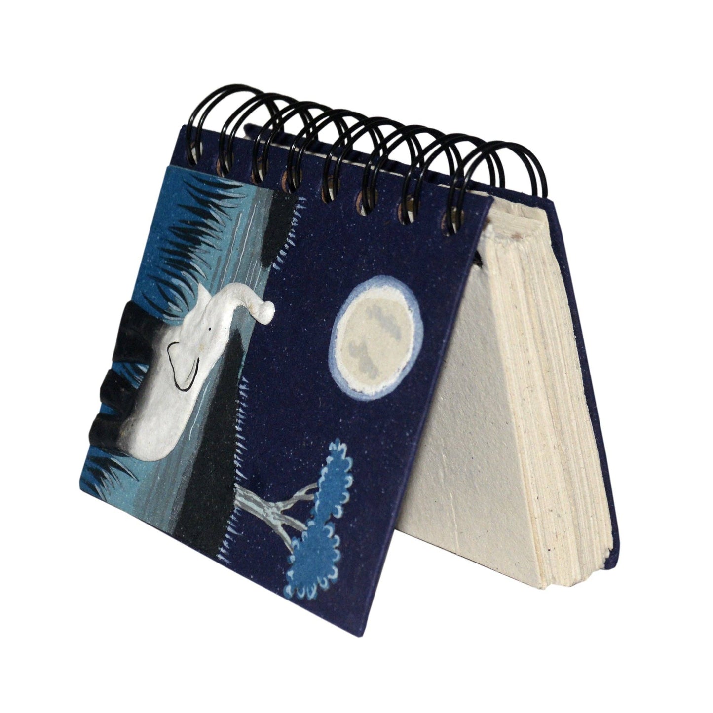Small Notebook - Elephant Midnight Blue