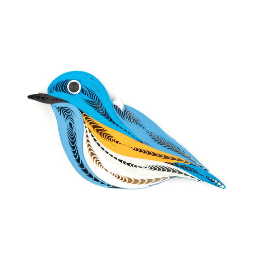 Bluebird Quilled Ornament
