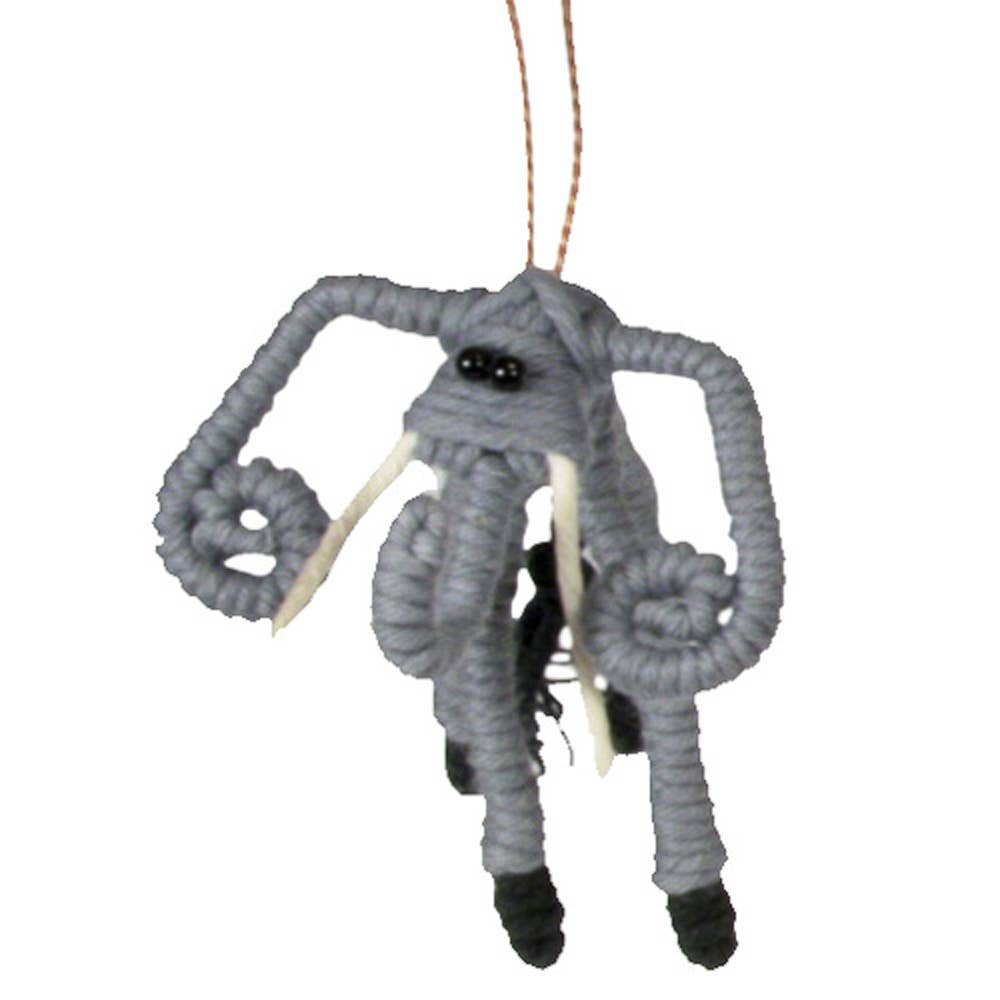 Cotton & Wire Safari Animal Ornaments