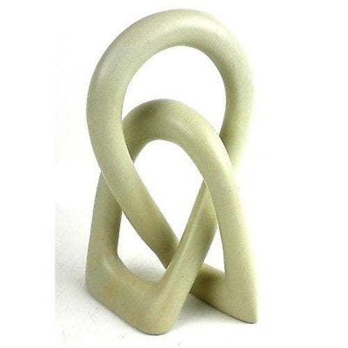 Lover's Knot Natural Stone Sculpture