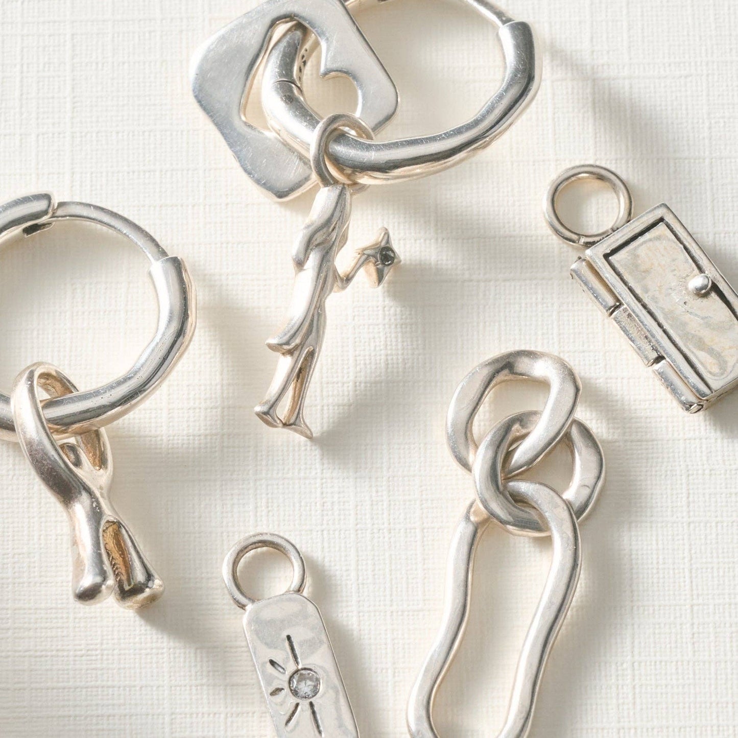 Brilla Sterling Silver Charm - Embrace