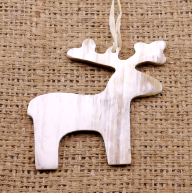 Deer Cow Horn Ornament