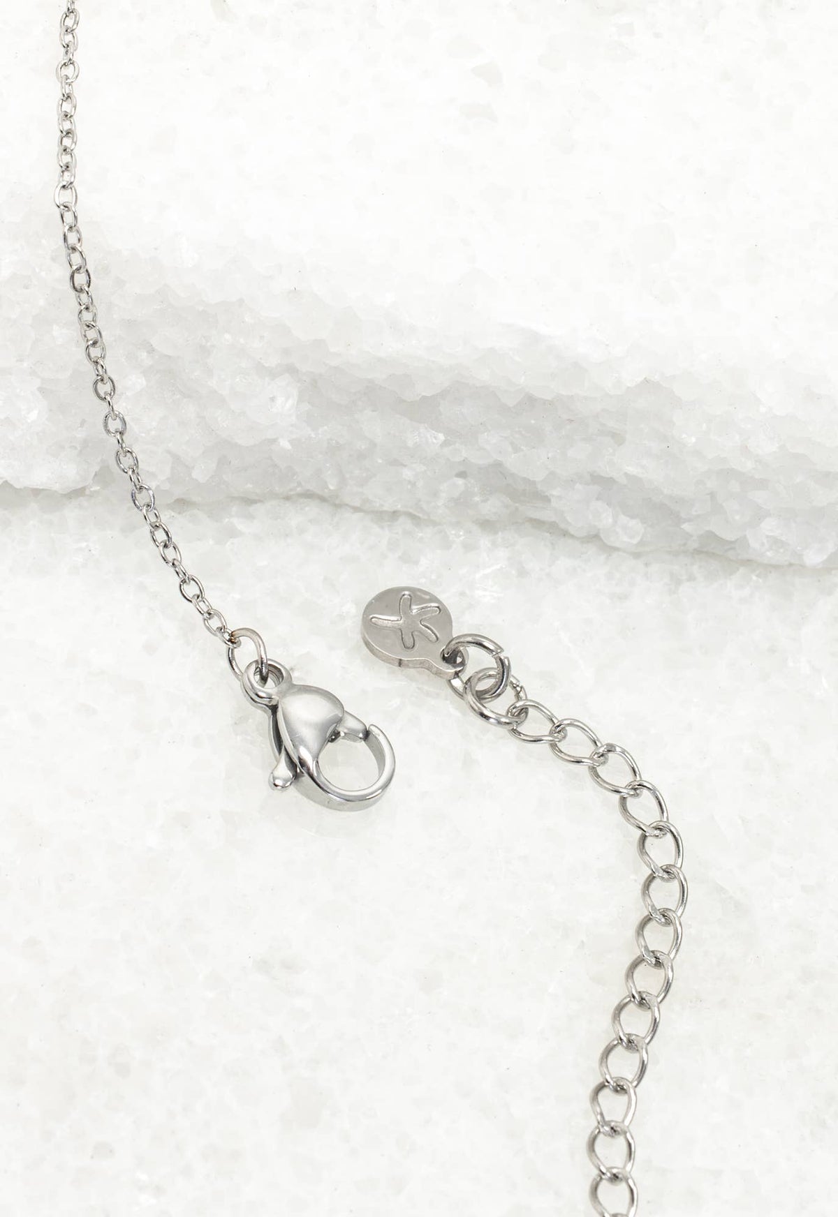 Hope Grows Necklace in Silver & Blue