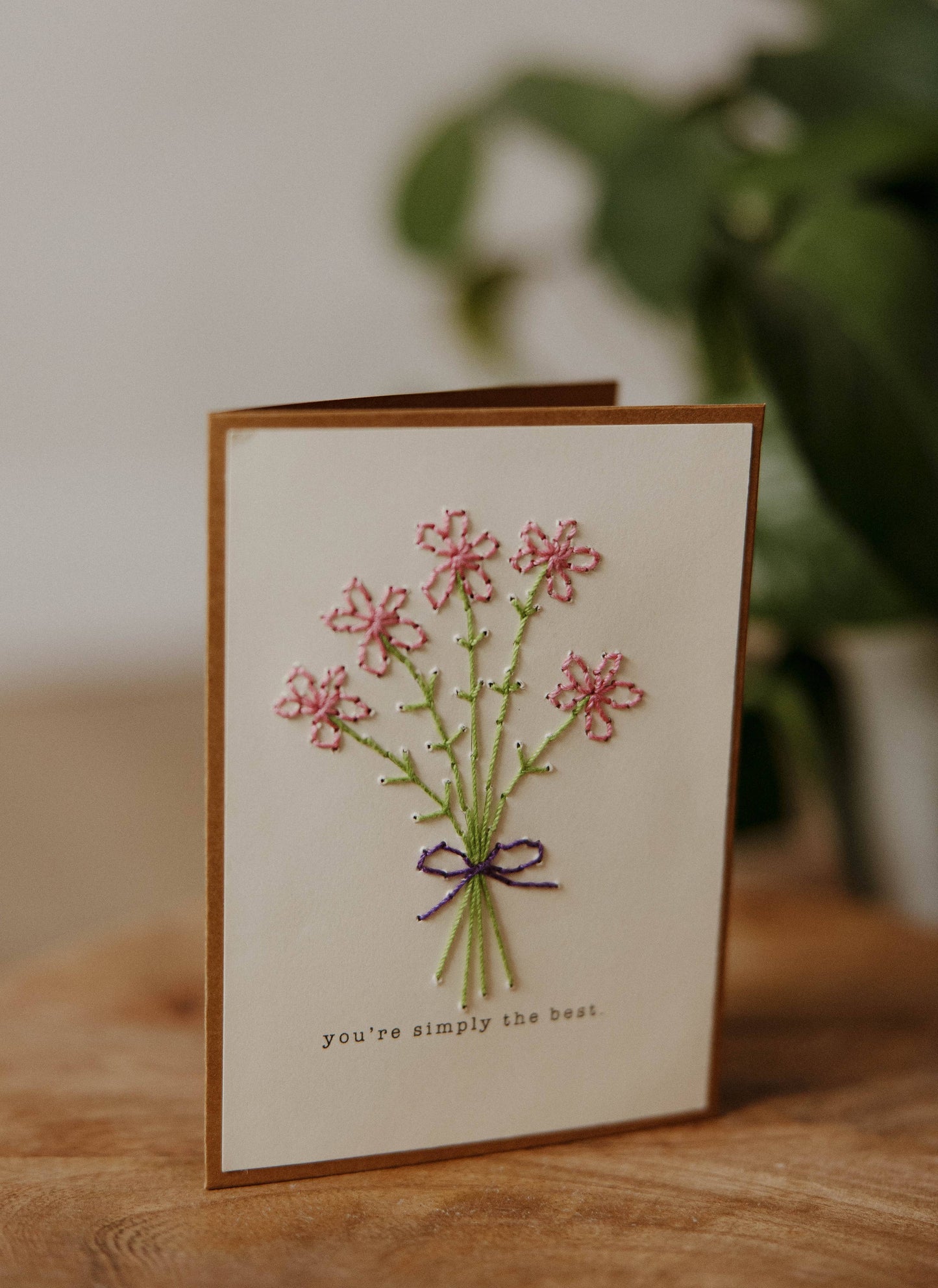 Simply the Best Individual Greeting Card (Assorted)
