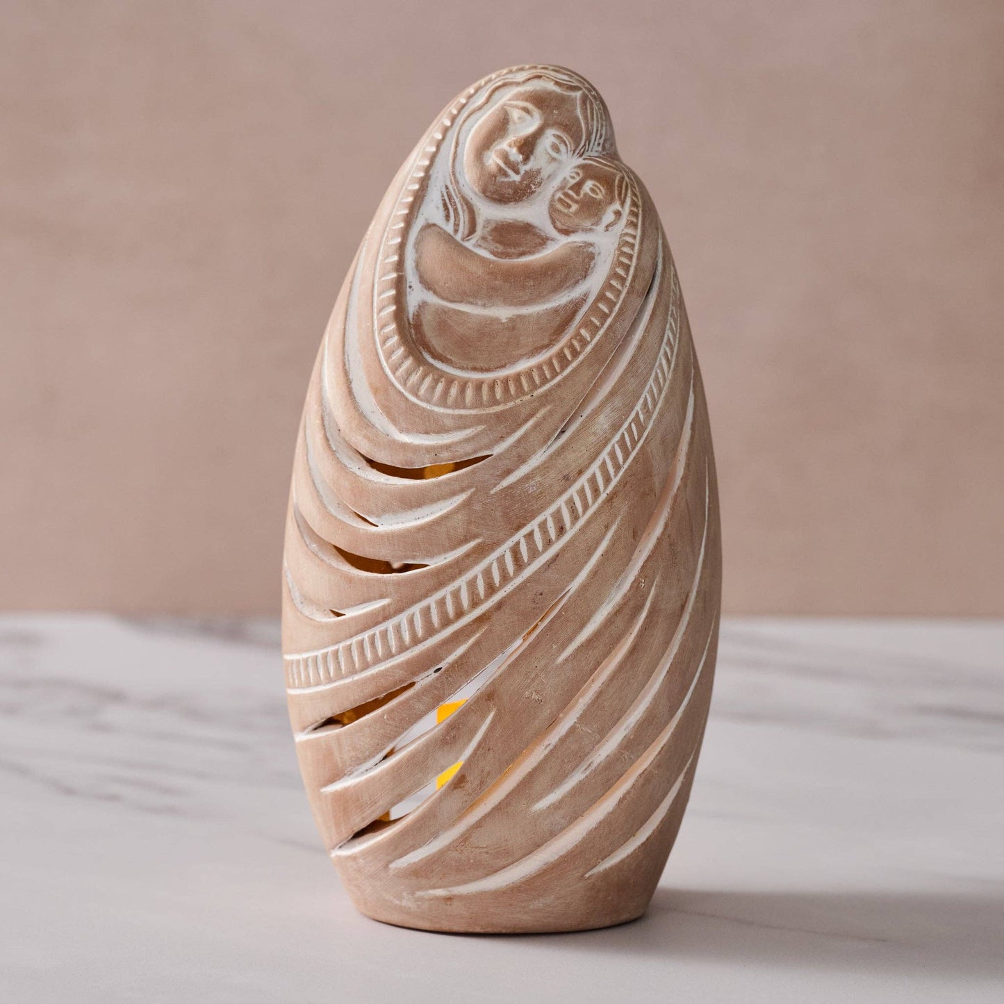 Prema Clay Tealight Holder