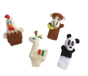 Knit Finger Puppets - Assorted Designs