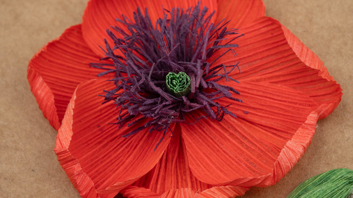 Husk & Heart - Poppies Card