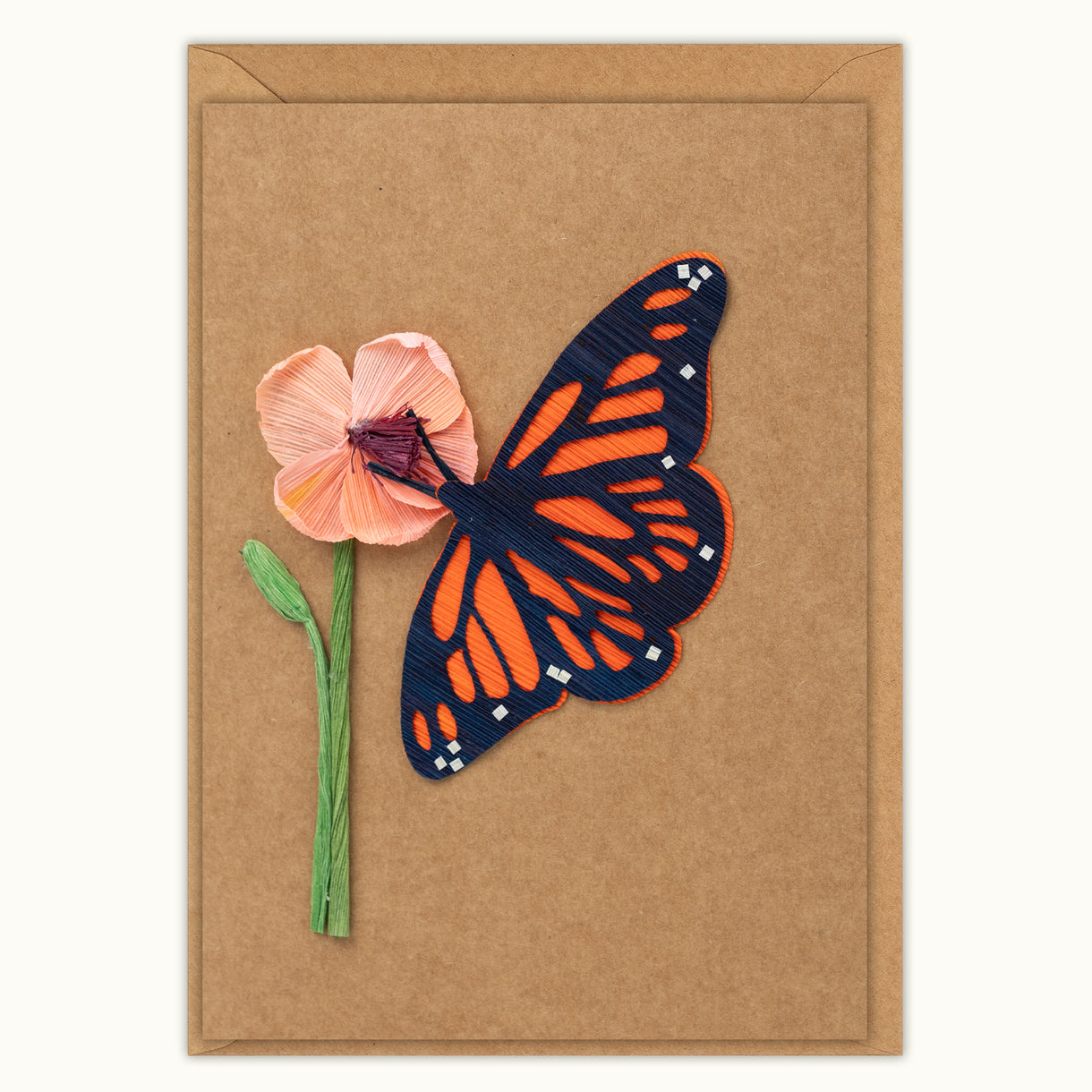 Husk & Heart - Monarch Butterfly Card