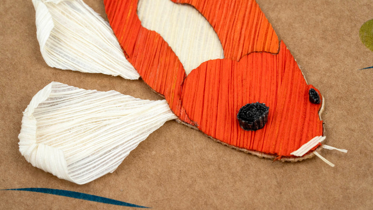 Husk & Heart - Koi Fish Card