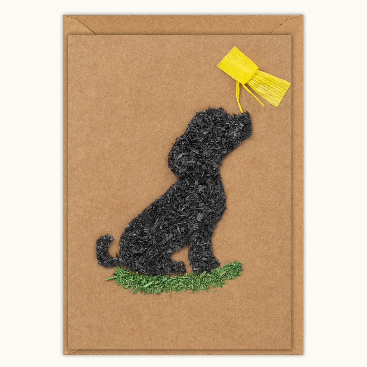 Husk & Heart - Dog with Butterfly Card
