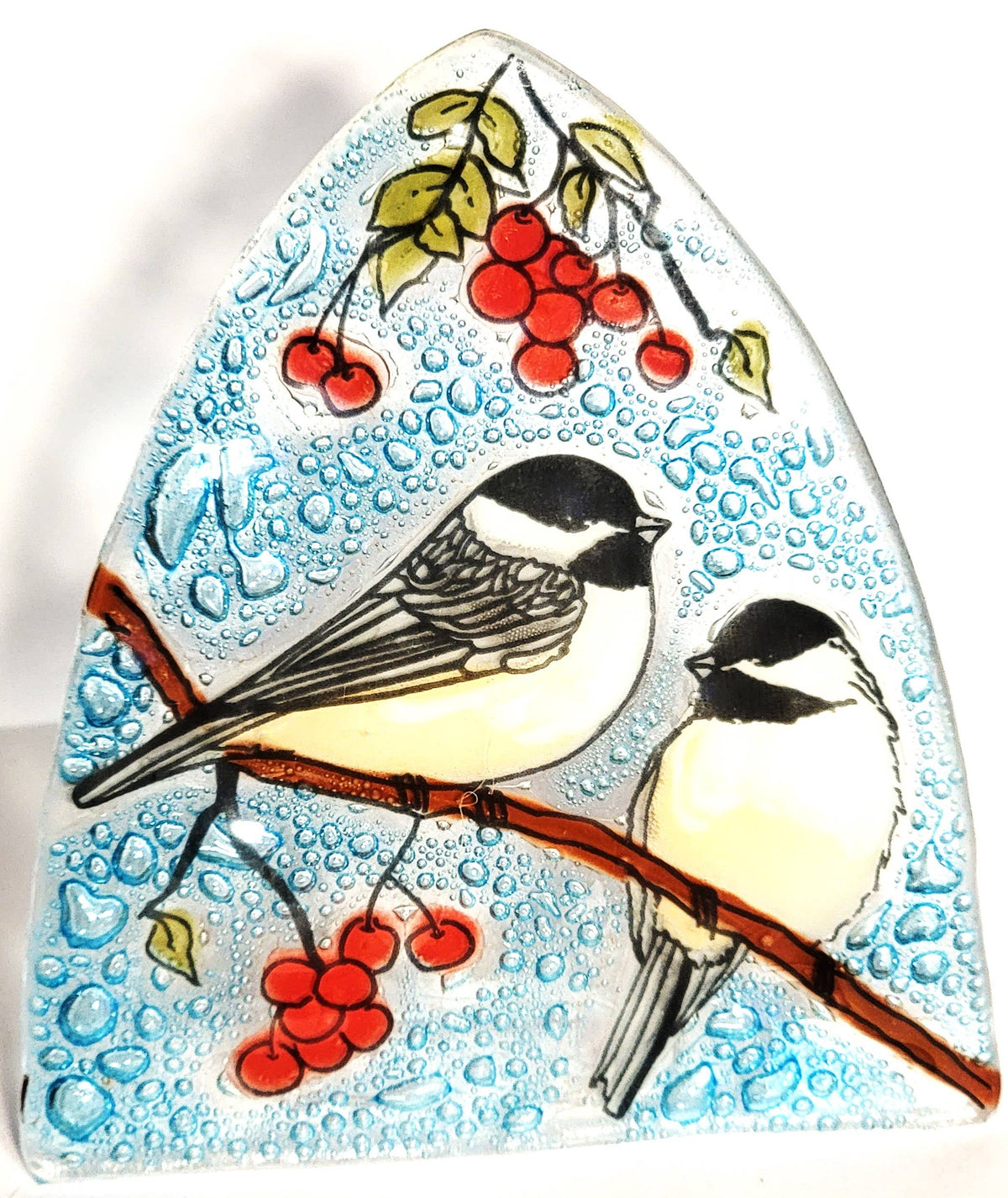 Chickadee - Recycled Glass Nightlight