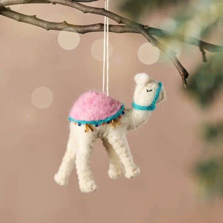 Mitho Wool Camel Ornament
