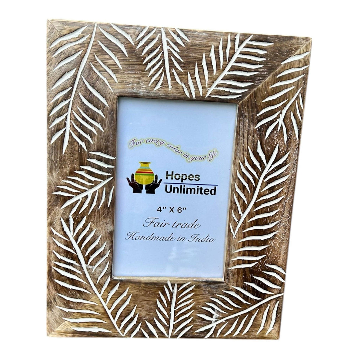 Leaf Wooden Frame 4x6
