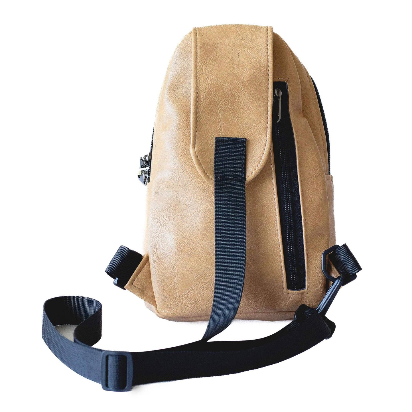 Buru Crossbody Sling Bag – Vegan Leather, Assorted Colors