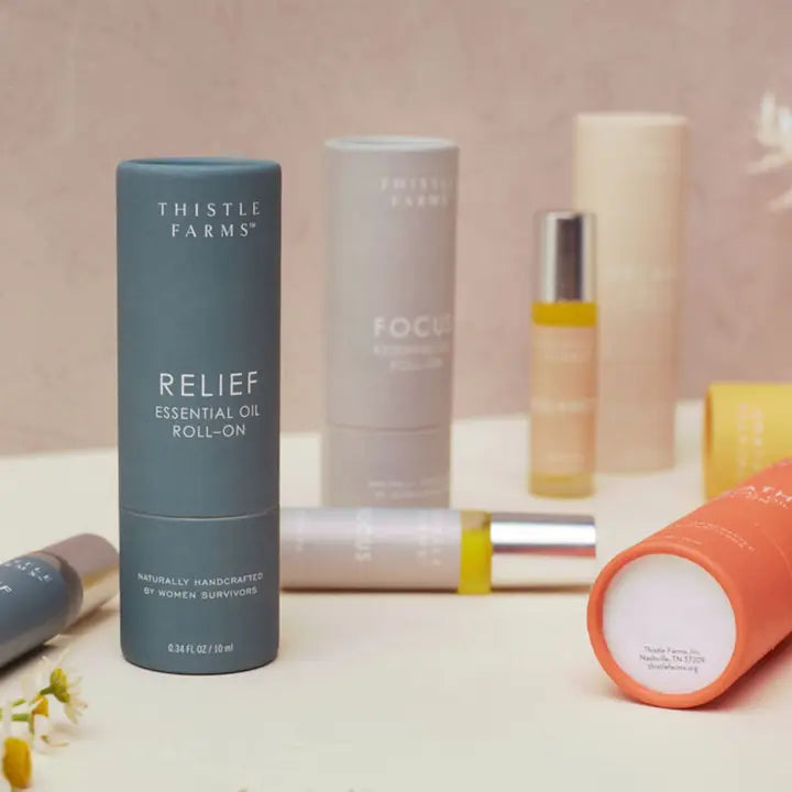 Relief Essential Oil Roll On - Peppermint Rosemary