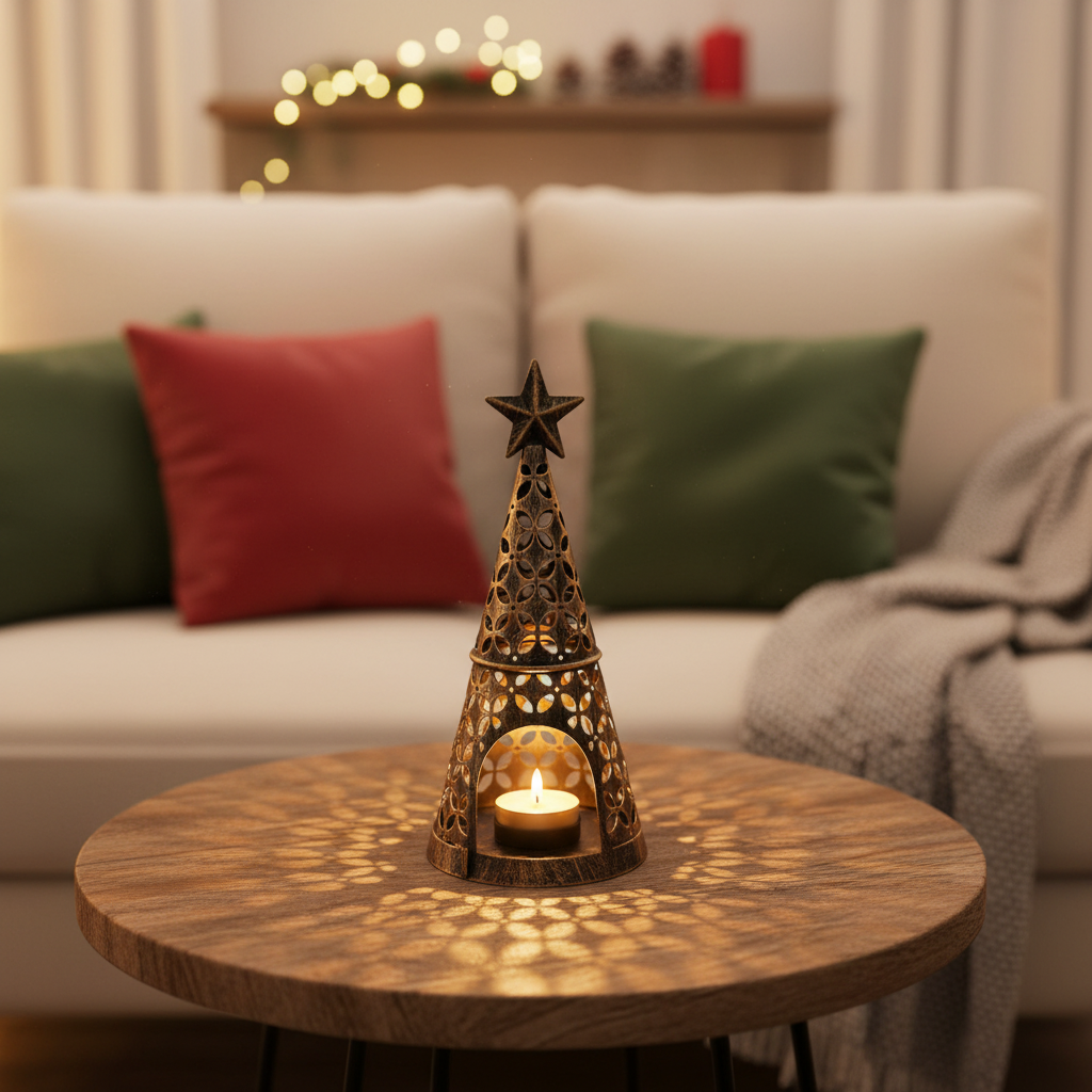 Christmas Tree Candle Holder