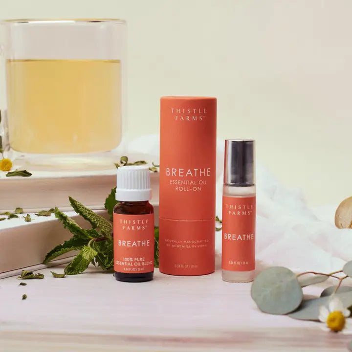 Breathe Essential Oil Roll On - Eucalyptus Peppermint
