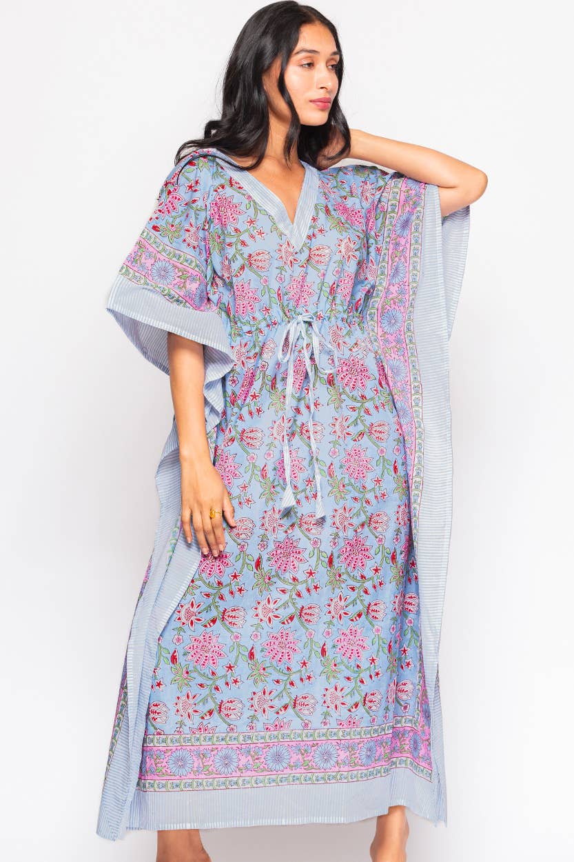 Anjali Block Print Caftans