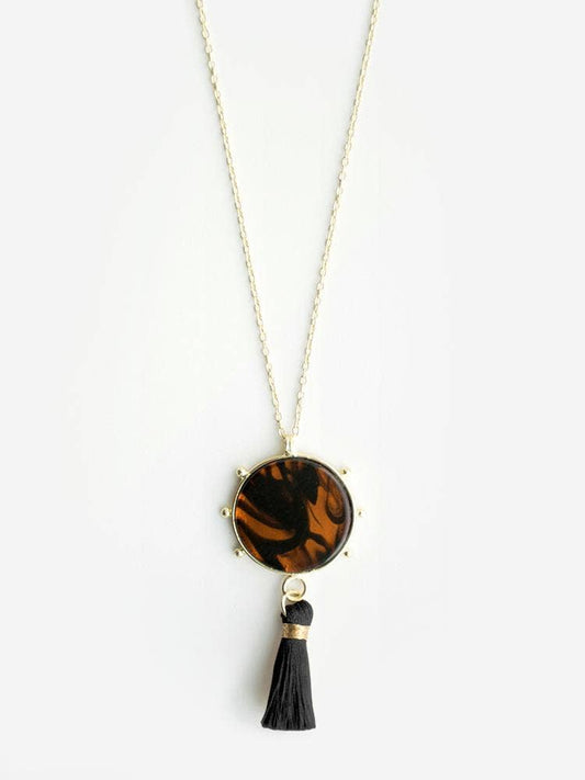 Gleam Necklace Tortoiseshell