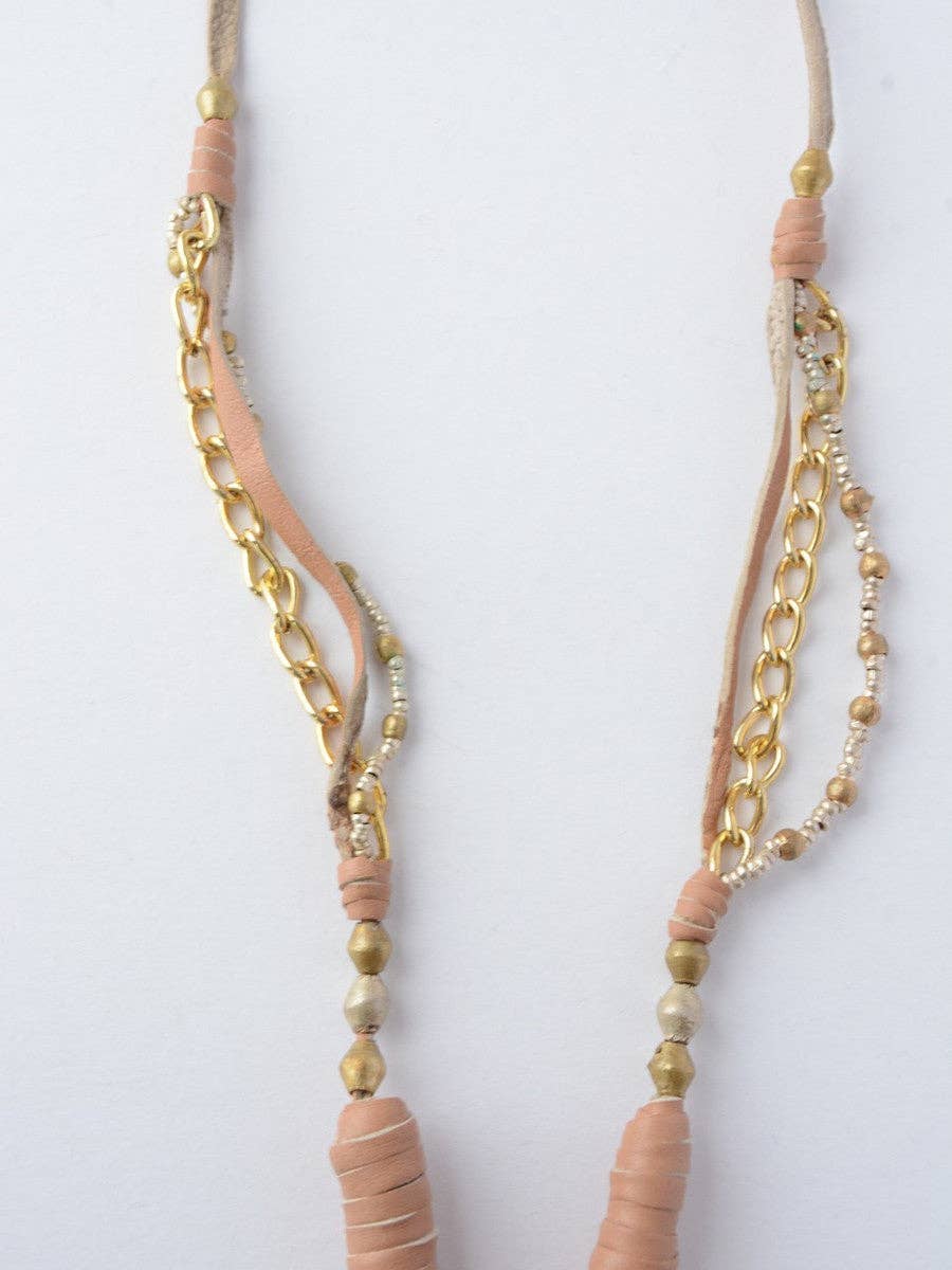 Leather Loop Necklace