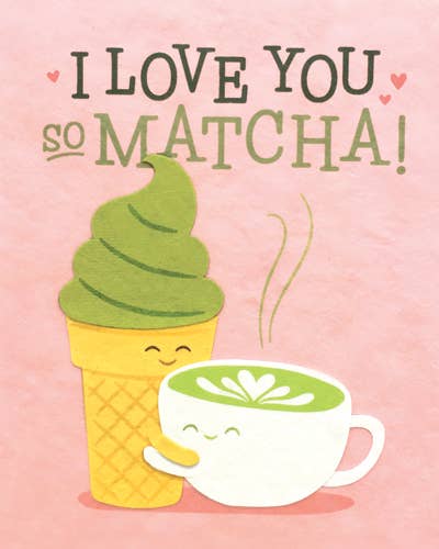 Matcha Love Card