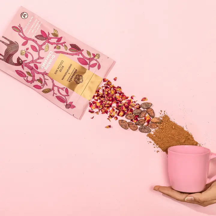 Rose Vegan Drinking Chocolate (8oz)