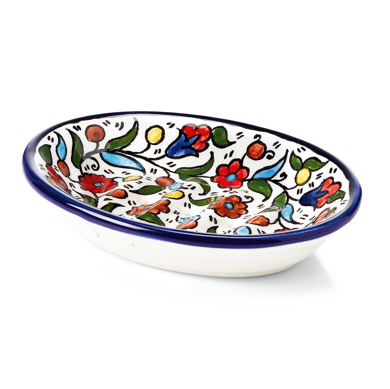 Blue West Bank Soap Dish
