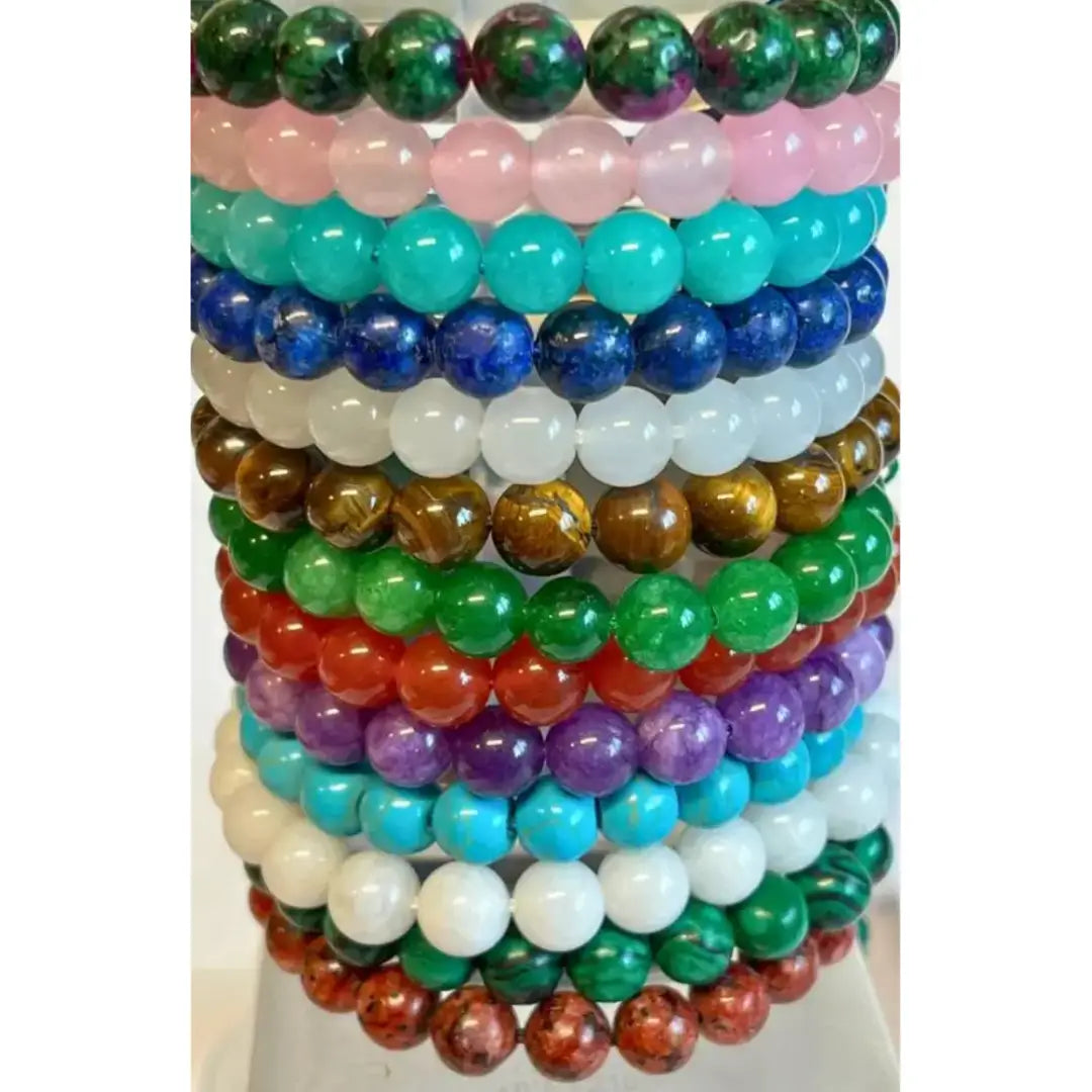 Mala Bead Adjustable Bracelet - Assorted