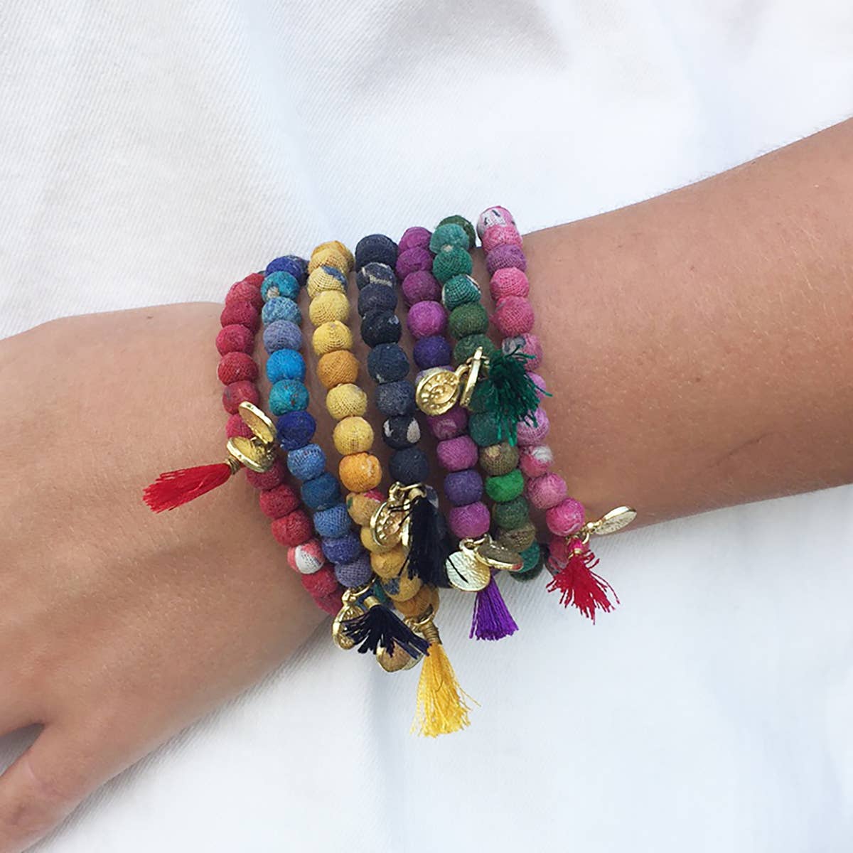 Serenity • Kantha Connection Bracelet