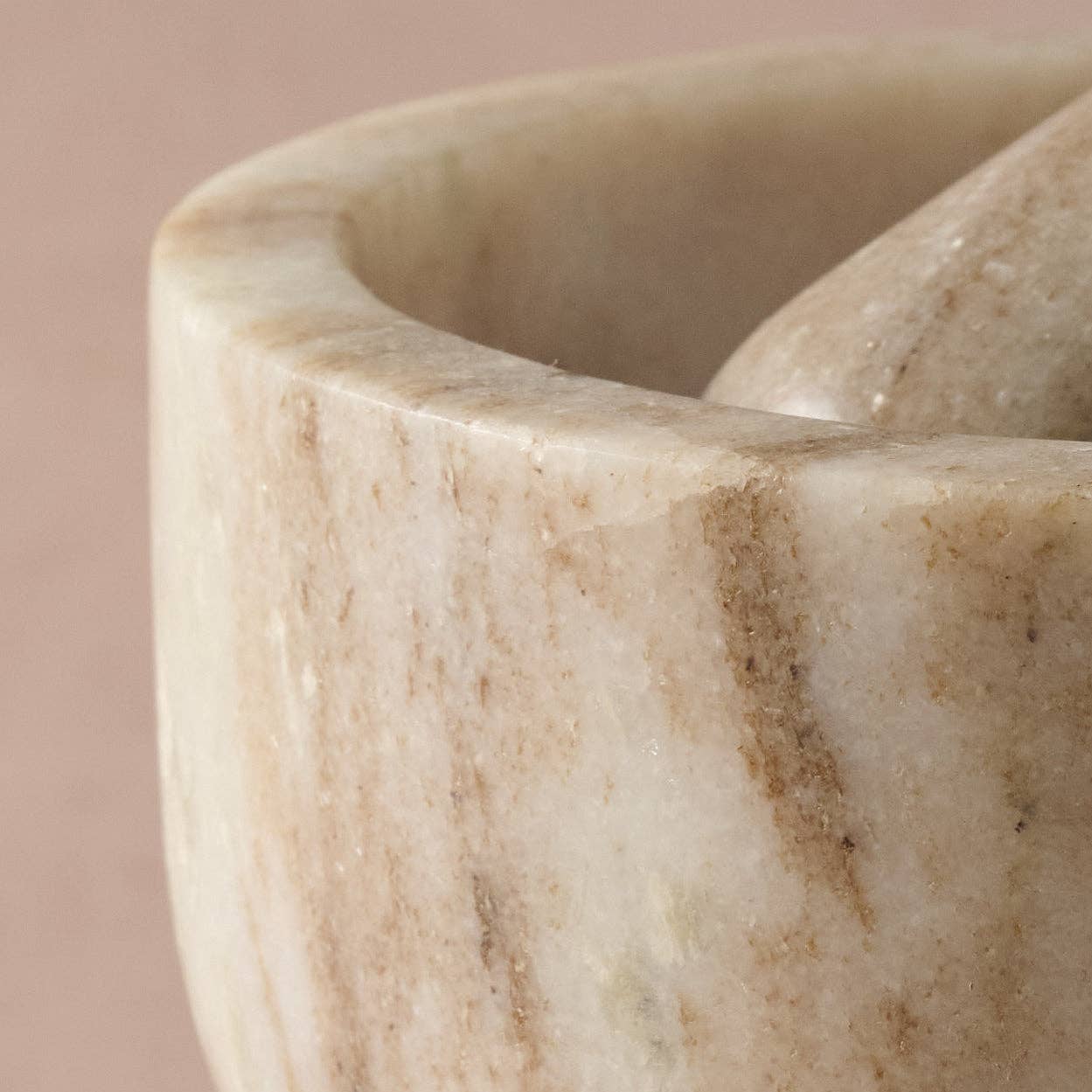 Morchana Marble Mortar + Pestle Set