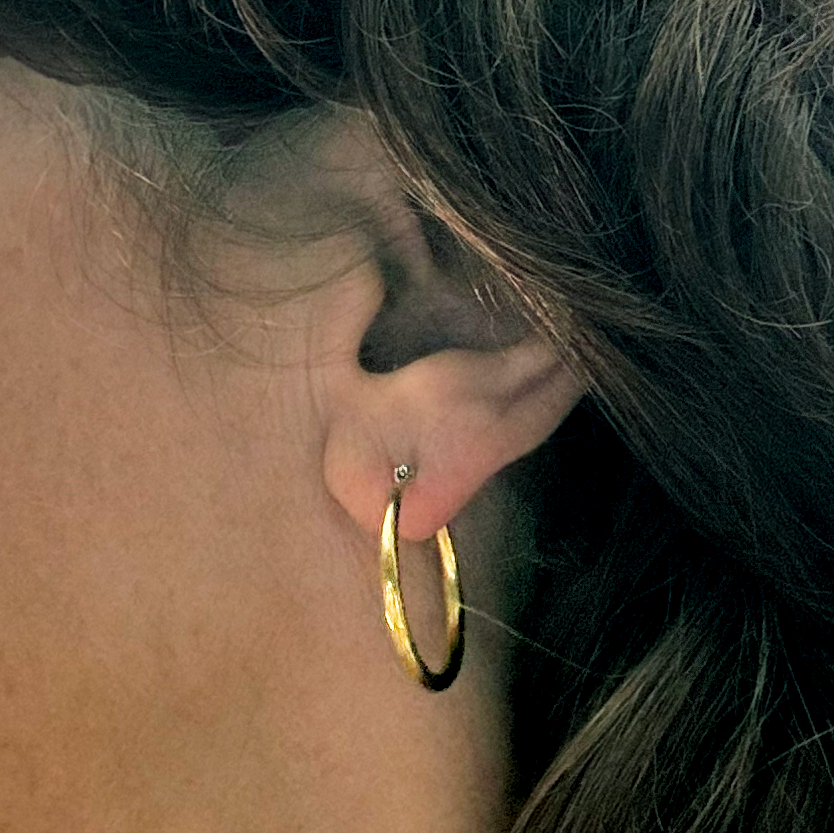 Halo Hoops - Brass