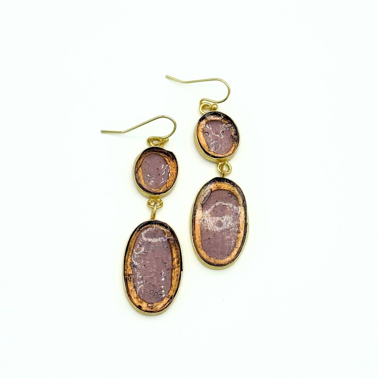 Vintage Window Pane Earrings