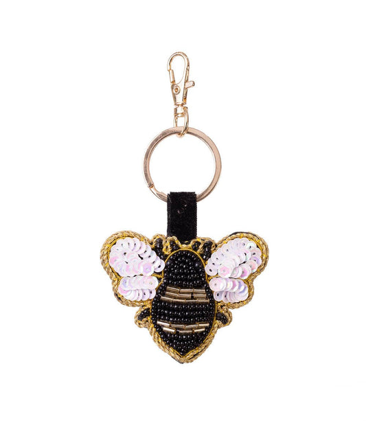 Raksha Bee Bag Charm Keychain
