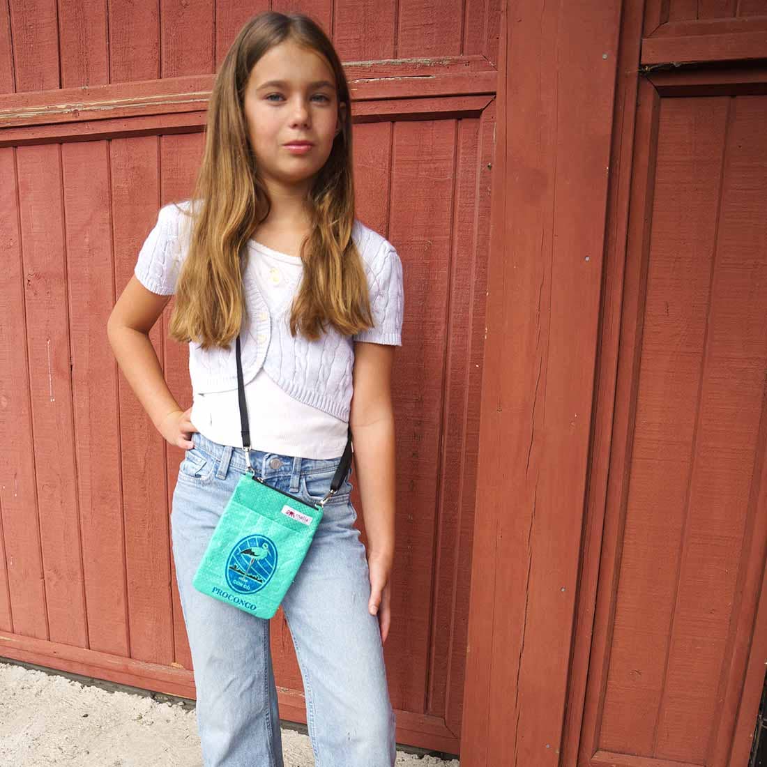 Mini Recycled Phone Crossbody