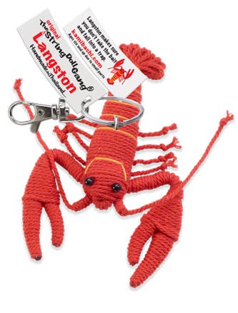 Langston the Lobster String Doll Keychain