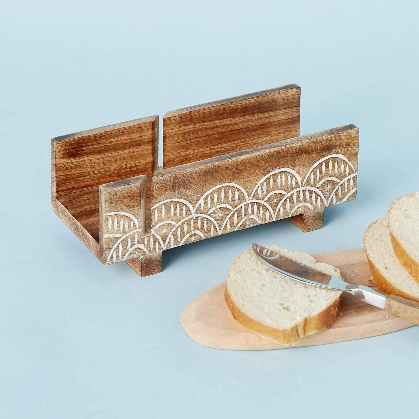 Manami Mango Wood Bread Slicer