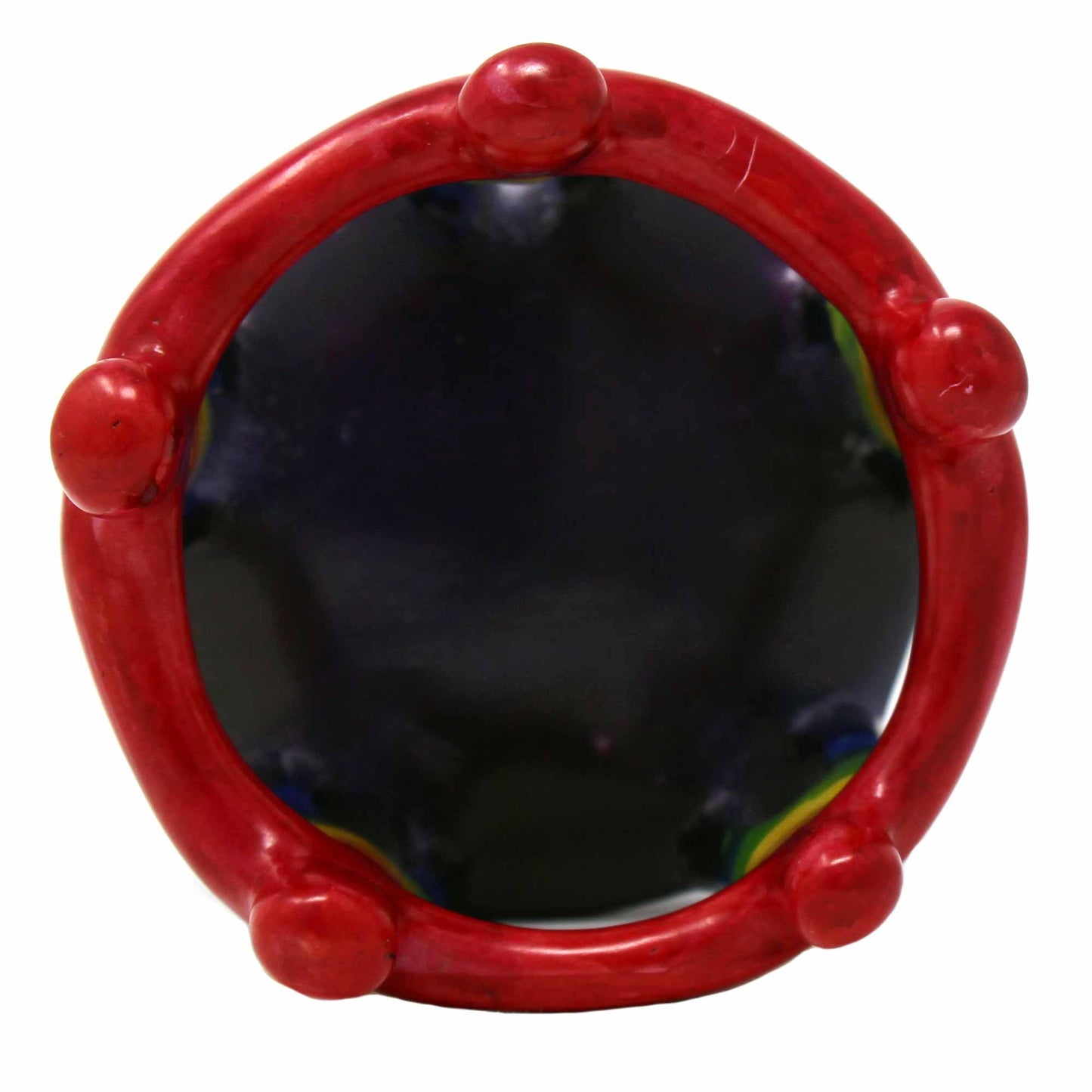 Rainbow Circle of Friends Painted Stone Sculpture 3''