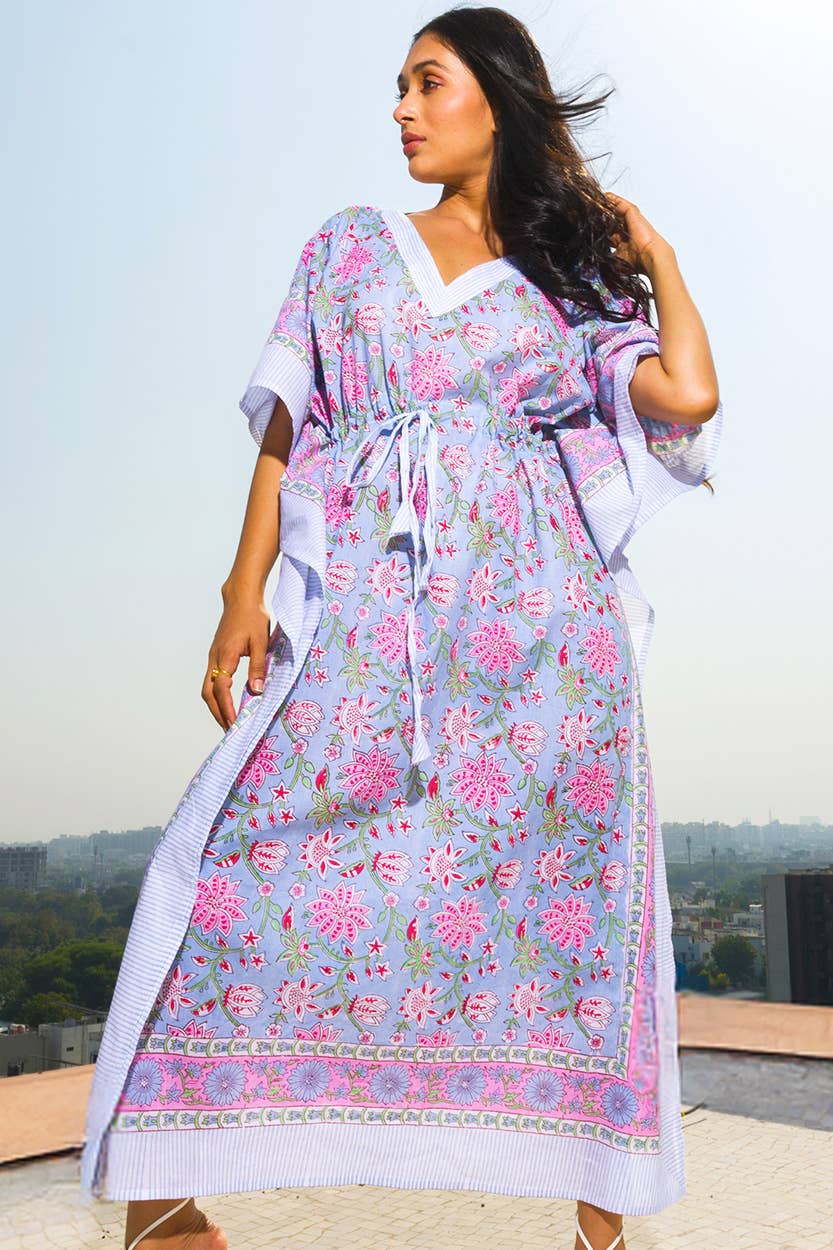 Anjali Block Print Caftans