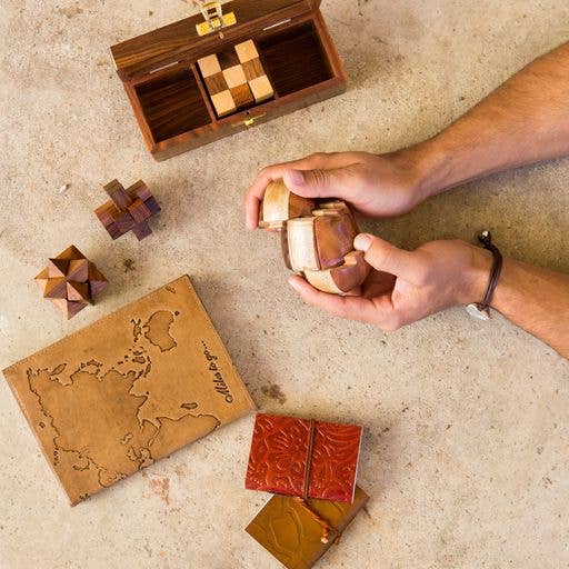 Geometric Puzzle Game Trio Gift Set
