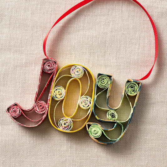 Vui Joy Quilled Paper Decoration