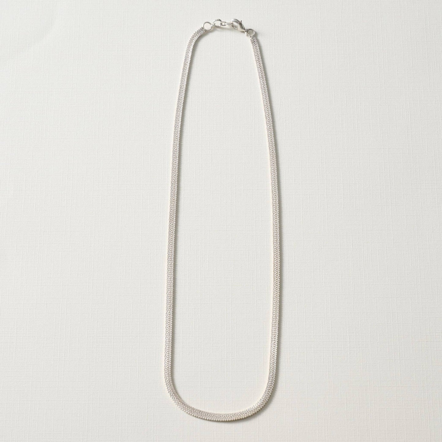 Zara Silver Tone Snake Necklace