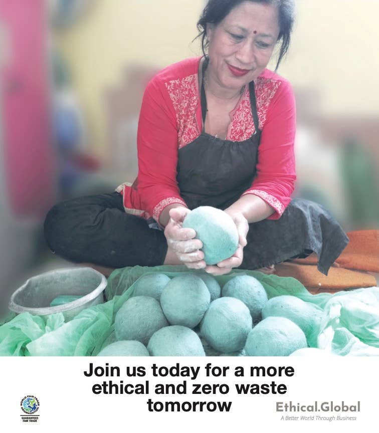 Bees: Eco Wool Dryer Balls