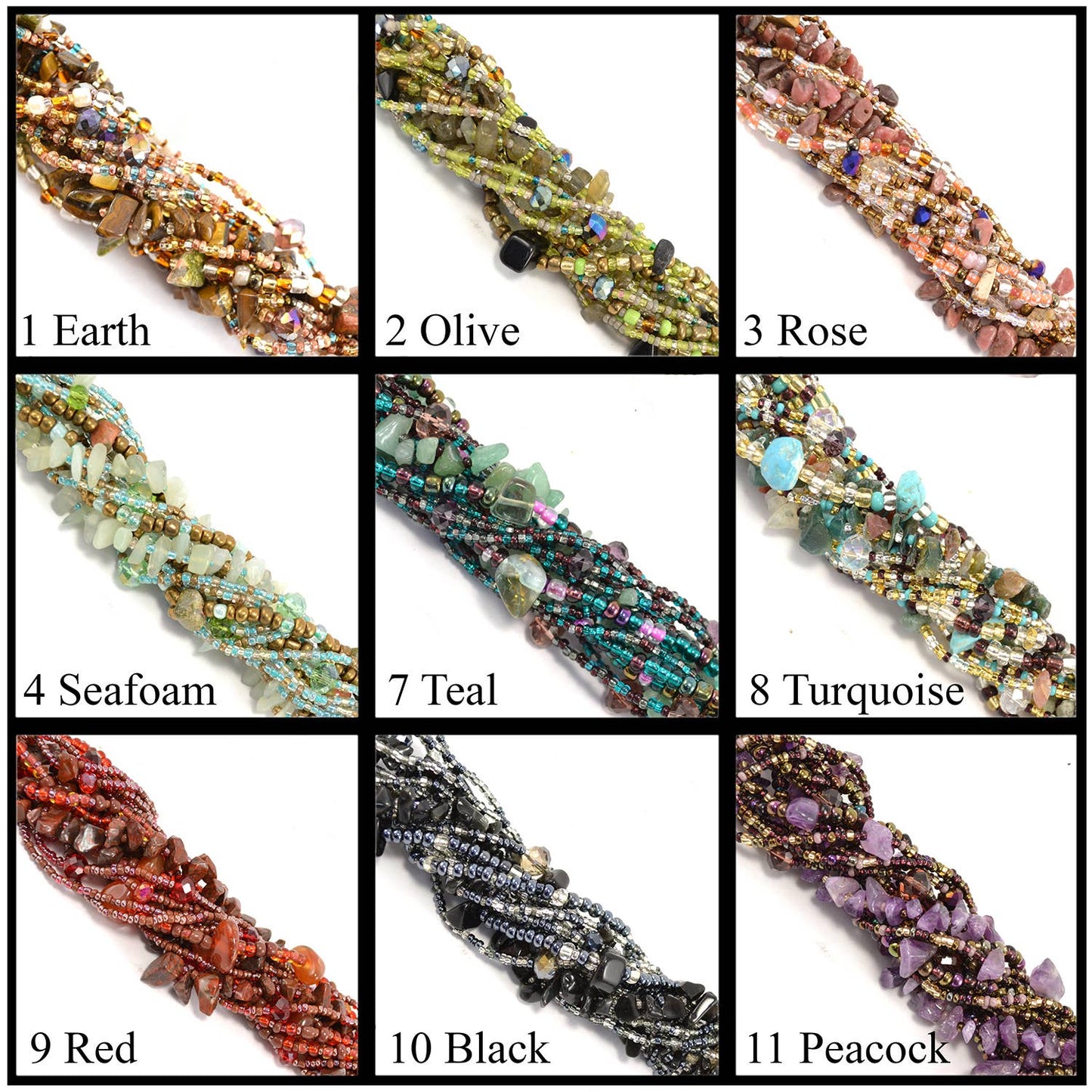 Small Rock Candy Magnetic Bracelet - Assorted