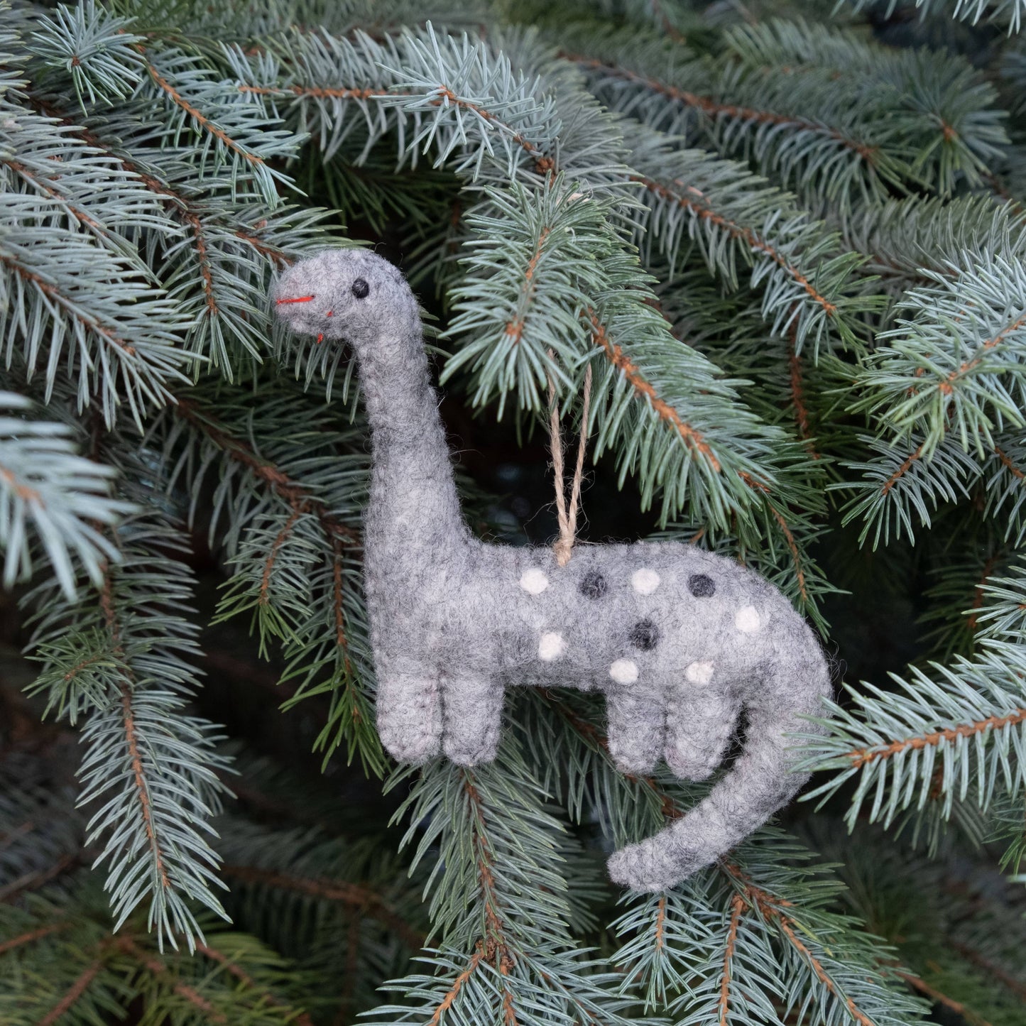 Felt Dinosaur Ornament - Assorted