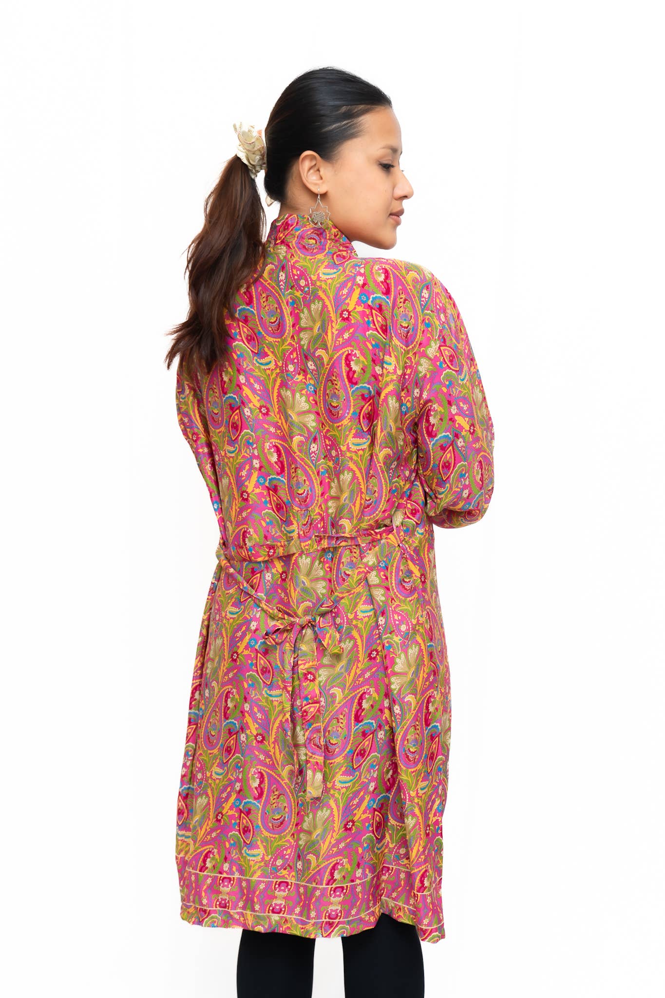 Long Sleeves Upcycled Kimono